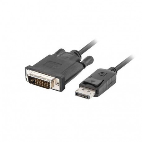 Lanberg CA-DPDV-10CU-0030-BK video cable adapter 3 m DisplayPort DVI-D Black