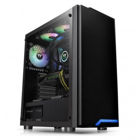 Thermaltake H100 TG Midi Tower Black