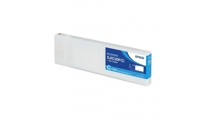 Epson SJIC30P(C): Ink cartridge for ColorWorks C7500G (Cyan)