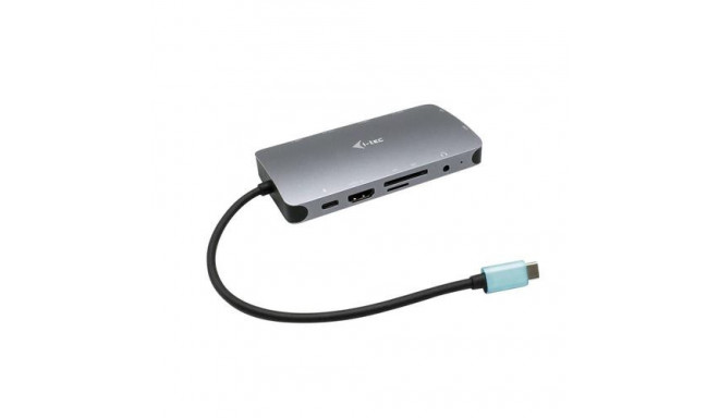 i-tec Metal USB-C Travel Nano Dock HDMI/VGA with LAN + Power Delivery 100 W