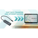 i-tec Metal USB-C HUB 3 Port + Gigabit Ethernet Adapter