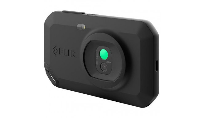 FLIR C3-X​ thermal imaging camera Vanadium Oxide Uncooled Focal Plane Arrays Black 1800 mAh 128 x 96
