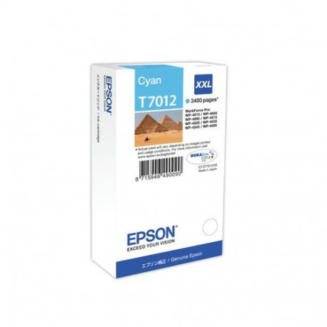 Epson Ink Cartridge XXL Cyan 3.4k