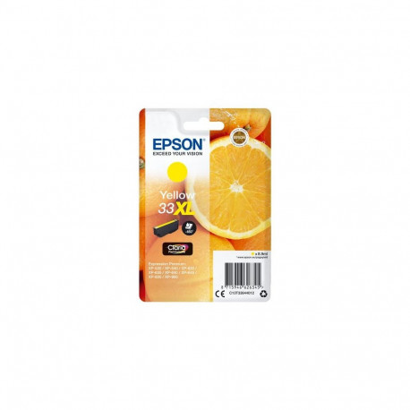 Epson Oranges 33XL Claria Premium Single Yellow Ink