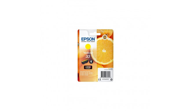 Epson Oranges Singlepack Yellow 33 Claria Premium Ink