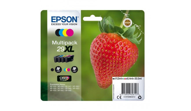 Epson Strawberry Multipack 4-colours 29XL Claria Home Ink