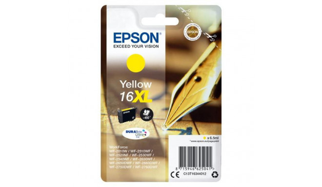 Epson Pen and crossword Singlepack Yellow 16XL DURABrite Ultra Ink