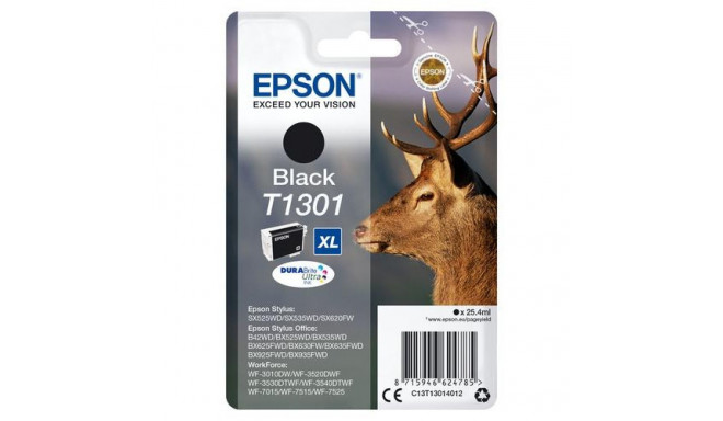 Epson Stag Singlepack Black T1301 DURABrite Ultra Ink