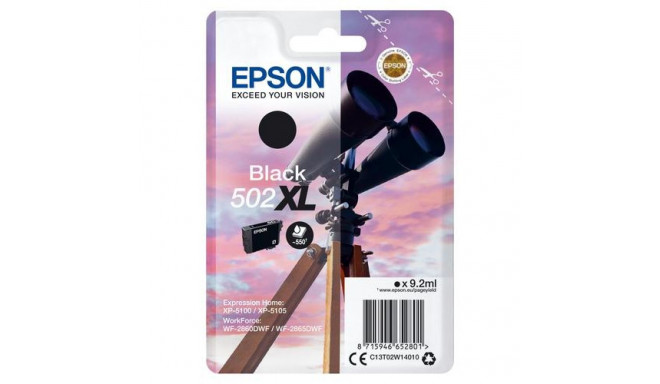 Epson Singlepack Black 502XL Ink