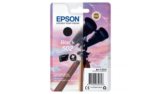Epson Singlepack Black 502 Ink