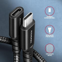 Axagon BUCM32-CF05AB USB cable USB 3.2 Gen 2x2 0.5 m USB C Black