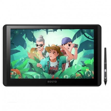 BOSTO BT-12HDK graphic tablet Black 5080 lpi 258 x 145 mm USB