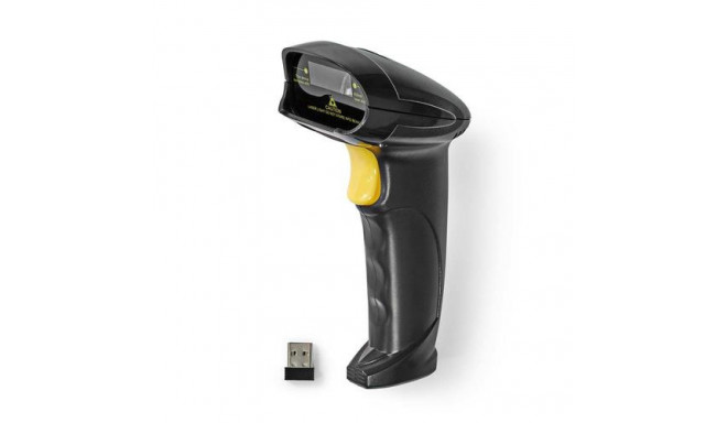 Nedis BSCNW1D100BK barcode reader Barcode module bar code reader 1D Laser Black