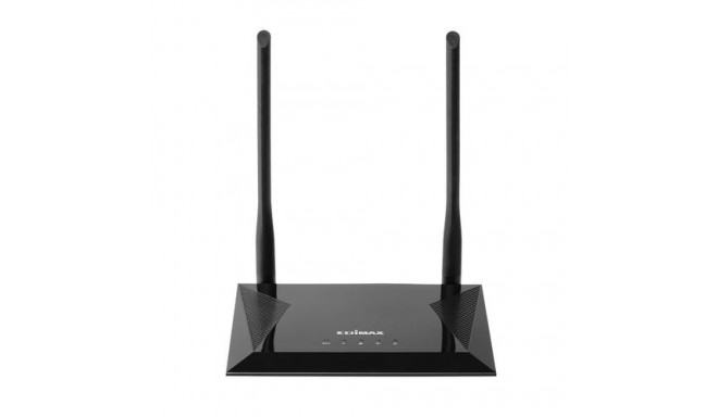 Edimax N300 wireless router Fast Ethernet Single-band (2.4 GHz) Black