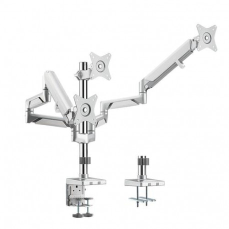 LogiLink BP0090 monitor mount / stand 68.6 cm (27") Desk Silver