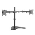 LogiLink BP0045 monitor mount / stand 81.3 cm (32&quot;) Desk Black, Stainless steel