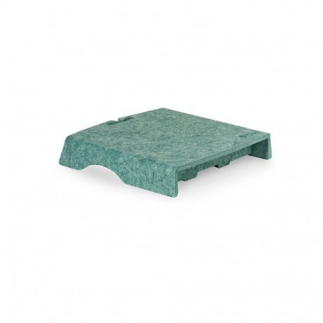 BakkerElkhuizen Q-Riser 50 Circular 76.2 cm (30") Desk Green