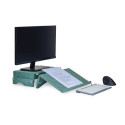 BakkerElkhuizen Q-riser 110 Circular 76.2 cm (30&quot;) Desk Green