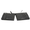 BakkerElkhuizen Goldtouch Travel Go2 Wired keyboard Office USB QWERTZ German Black