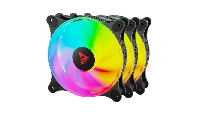 Savio BLAST FAN SET computer cooling system Computer case 12 cm Black 3 pc(s)