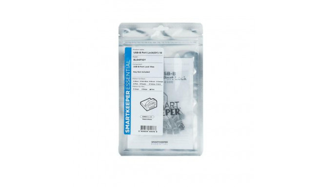 Smartkeeper BL04P1GY port blocker USB Type-B Grey Plastic 10 pc(s)
