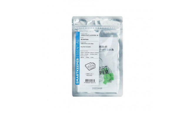 Smartkeeper BL04P1GN port blocker USB Type-B Green Plastic 10 pc(s)