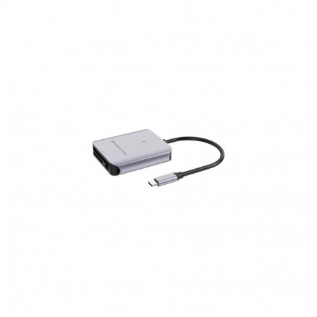 Conceptronic BIAN09G 3-in-1 Card Reader USB 3.2 Gen 2, CFast 2.0, SD TF/MicroSD 4.0, UHS-II