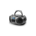 Aiwa BBTC-550MG Portable CD player Black, Silver