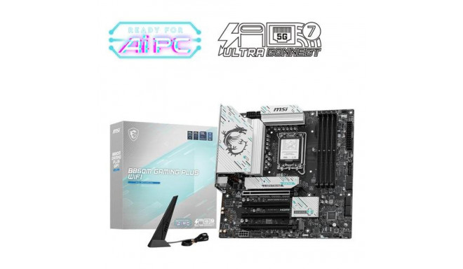MSI B860M GAMING PLUS WIFI motherboard Intel B860 LGA 1851 (Socket V1) micro ATX