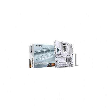 GIGABYTE B850 EAGLE WIFI7 ICE Motherboard - AMD Ryzen 9000 Series CPUs, 8+2+2 Phases Digital VRM, up