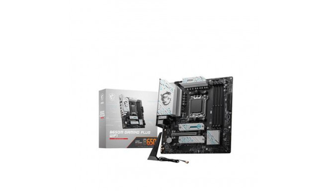 MSI B650M GAMING PLUS WIFI motherboard AMD B650 Socket AM5 micro ATX