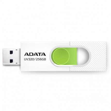 ADATA UV320 USB flash drive 256 GB USB Type-A 3.2 Gen 1 (3.1 Gen 1) Green, White