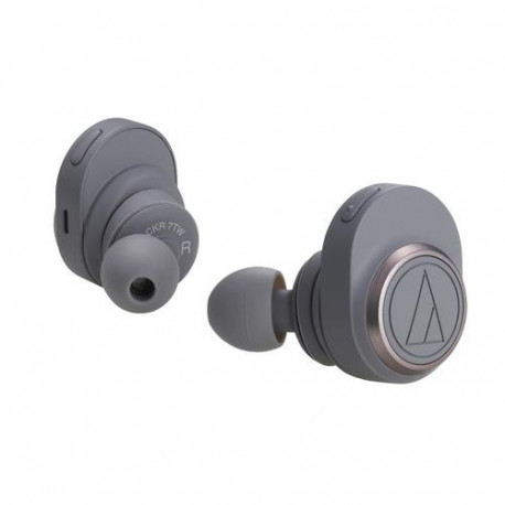 Audio-Technica ATH-CKR7TW Headset Wireless In-ear Calls/Music Micro-USB Bluetooth Grey