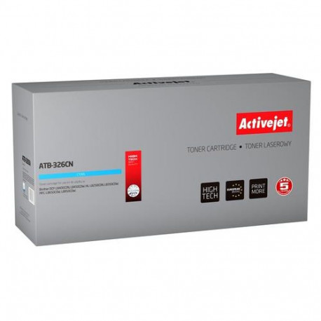 Activejet ATB-326CN toner (replacement for Brother TN-326C; Supreme; 3500 pages; cyan)