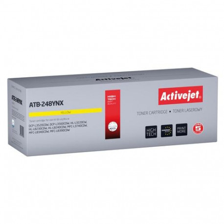 Activejet ATB-248YNX Toner for Brother printers; Replacement Brother TN248XLY; Supreme; 2300 pages; 