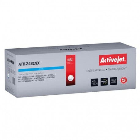Activejet ATB-248CNX Toner for Brother printers; Replacement Brother TN248XLC; Supreme; 2300 pages; 
