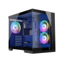Modecom Volcano Panorama Apex ARGB 3F juoda Midi Tower Grey