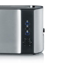 Severin AT 2590 toaster 2 slice(s) 1400 W Black, Silver