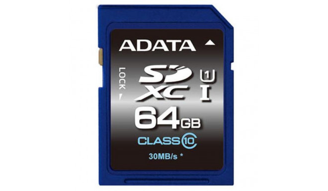 ADATA SDXC 64GB UHS Class 10