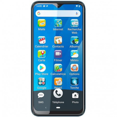 ORDISSIMO LeNuméro2 16 cm (6.3") Single SIM Android 10 4G USB Type-C 4 GB 64 GB 4000 mAh Black