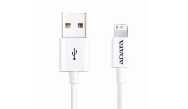 ADATA AMFIPL-1M-CWH lightning cable White