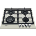 Whirlpool AKTL 629/S Silver Built-in Gas 4 zone(s)