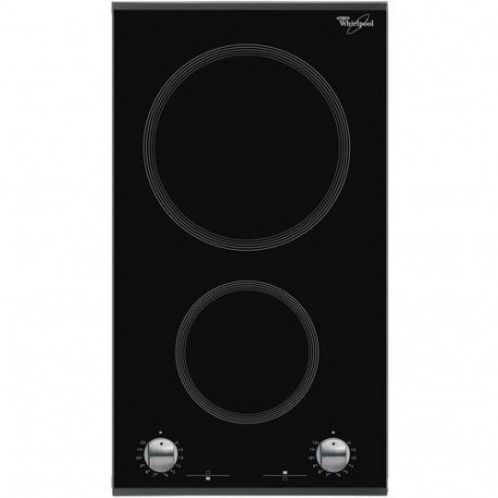 Whirlpool AKT 360/IX hob Black Built-in Zone induction hob 2 zone(s)