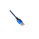 Akyga AK-USB-27 USB cable 1.2 m USB A USB C/Lightning Blue