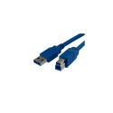 Akyga AK-USB-09 USB cable USB 3.2 Gen 1 (3.1 Gen 1) 1.8 m USB B USB A Blue