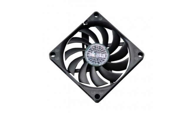 Akasa AK-FN076 computer cooling system Computer case Fan 8 cm Black