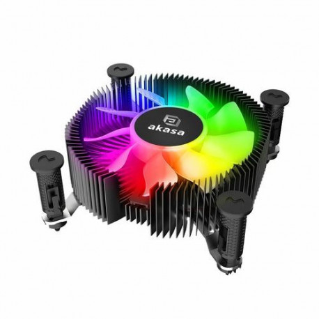 Akasa AK-CC6615BP01 computer cooling system Processor Air cooler Black 1 pc(s)