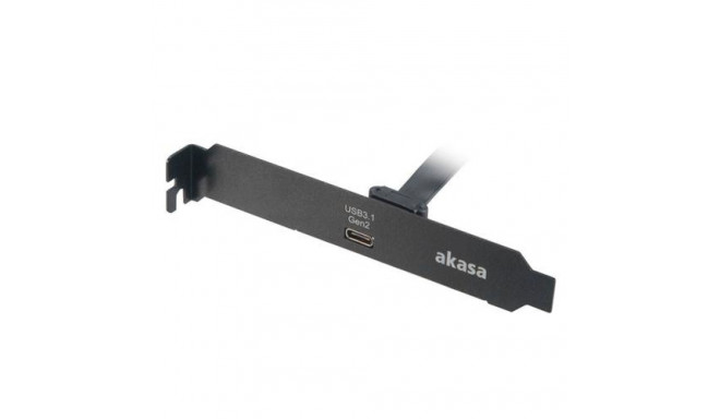 Akasa AK-CBUB37-50BK USB cable 0.5 m USB 3.2 Gen 2 (3.1 Gen 2) USB C Black