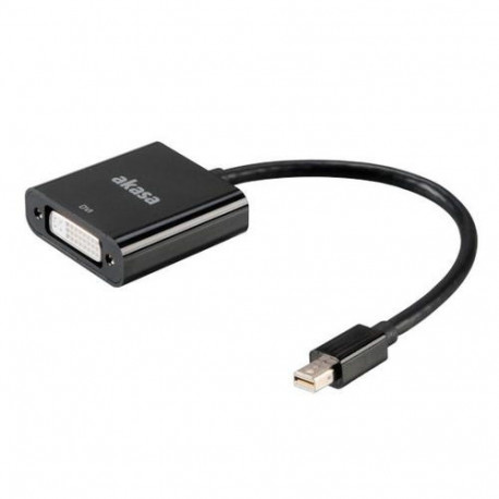 Akasa AK-CBDP08-20BK video cable adapter 0.2 m Black