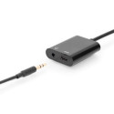 Digitus USB Type-C adapter / converter, Type-C™ to USB Type-C + 3.5mm stereo